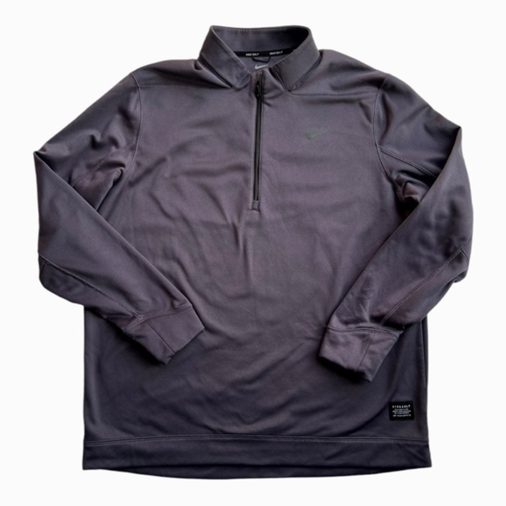 Nike Golf Men's Grey Long Sleeve Pullover‎ X-Large